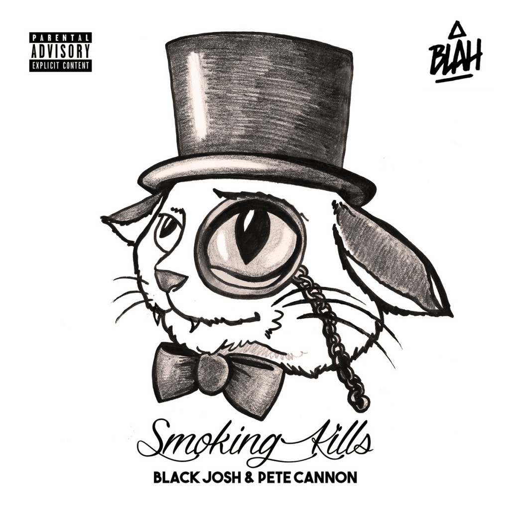 Black Josh-Pete Cannon-Smoking Kills EP-Blah Records-cover-front-levislev